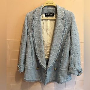 BALMAIN TWEED BLAZER